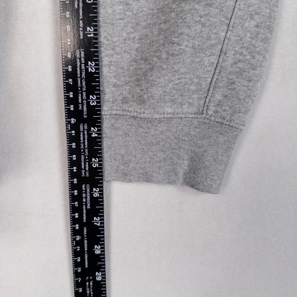 Nike Mens Joggers Small Gray Fleece Sweatpants Tapered Athletic Lounge Pants